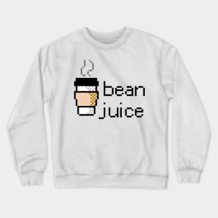 Pixel Coffee: Bean Juice Crewneck Sweatshirt